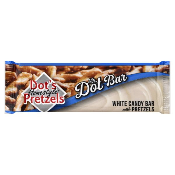 Dots Pretzels 9038519 1.75 oz Mr. Dot Bar White Chocolate Candy Bar