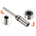 thumbnail image 3 of Uxcell 5mm Taper Shank Hollow Bit Tool Paper Punch Drill for Hole Puncher, 3 of 5