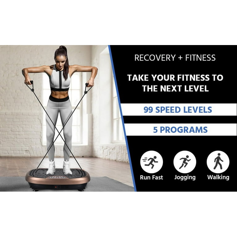 Lose Fat Vibration Plate Exercise Machine Weight Loss Home Workouts Body  Toning Vibration Platform Machine Thin Arms Thin Waist Thin Stomach Fitness