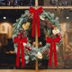 thumbnail image 5 of Velvet Christmas Tree Bow Ornament Decorative Bows for Holiday Garland Wreath Indoor Xmas Decorations Festive Party Home Decor Gift, 5 of 6