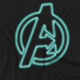 thumbnail image 3 of Avengers Mens Neon T-Shirt, 3 of 6