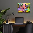thumbnail image 6 of Epic Art 'Double Dose Of Love' by Dean Russo Acrylic Glass Wall Art, 16" x 12", 6 of 8