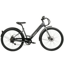 Huffy 27.5" Vienna 36V Electric Bike, Fits Riders 5'0" , Matte Gray, Adult, Unisex
