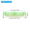 thumbnail image 2 of Uxcell Belly Dance Hip Scarf Women's Belly Dance Costume Skirt Wrap with Coins for Dance or Yoga Class Light Green, 2 of 6