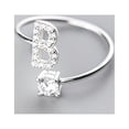 thumbnail image 2 of ZZwxWA Holiday Deals Fashionable And Opening 26 Letters With Diamond Ladies Jewelry, 2 of 2