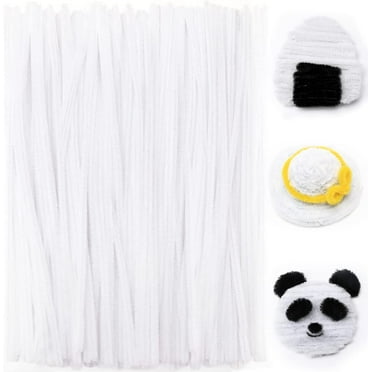Pipe Cleaners for Crafts (200pcs in White), 12 inch Long Pipe Cleaners, White Pipe Cleaners.u2026