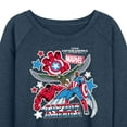 thumbnail image 3 of Marvel Captain America: Brave New World - Sticker Style - Women's French Terry Pullover Sweatshirt, 3 of 5