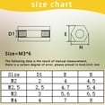 thumbnail image 4 of Black/ White Nylon Hex Standoff M2 M2.5 M3 M4 M5 M6 PCB Support Board Column Circuit Motherboard Rack Pillars Plastic Spacer, 4 of 5
