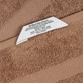 thumbnail image 5 of Superior Franklin 24-Piece Cotton Face Towel Set, Super Soft Quick Dry Fade Resistant Towels, Latte, 5 of 10