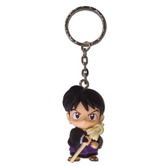 Inuyasha Miroku Super Deformed 3D Keychain
