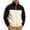 Black, variant on Mens Jackets Long Sleeve Stand Collar Full Zip Contrast Fall Winter Fleece Warm Outwear with Pockets(Large,Gray)