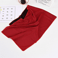 thumbnail image 3 of Serviette de Sport Rouge Sensation Froide, Séchage Rapide, Rafraîchissement Extérieur, Serviette Froide, Entraînement Physique et Course Serviette de Glace, 3 of 7