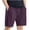 Purple, variant on Mens Shorts, Men's 7 Inch Classic Fit Golf Shorts Lightweight Stretch Quick Dry Hiking Short