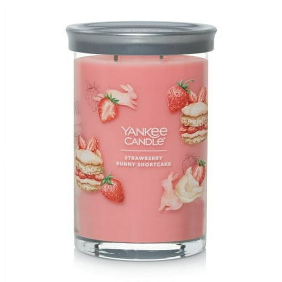 Yankee Candle Strawberry Bunny Shortcake - Large 2 Wick Tumbler Candle
