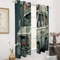 thumbnail image 2 of Ambulance Car Window Curtain Panels Grommet Blackout Curtains Blackout Curtains for Living Room, 2 of 7