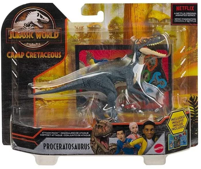 Mattel Jurassic World 2 Fallen Kingdom Attack Pack Single Figure Proceratosaurus for sale online 