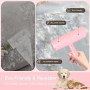 Petory Self Cleaning Pet Hair Remover Reusable Lint Roller for Dog Cat Furniture Clothing
