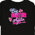 thumbnail image 4 of Inktastic Big Sister Again with Flowers and Arrow Girls Long Sleeve Toddler T-Shirt, 4 of 5