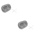 thumbnail image 4 of Seitruly Estuche Braces Caja de almacenamiento Sello protector bucal Contenedor transparente con soporte para mondadientes de partición Transparente L 2piezas, 4 of 6