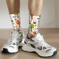 thumbnail image 6 of Bingfone Compression Socks for Women and Men Long Socks for Running Athletic Cycling Nurse- Animals Forest, 6 of 6