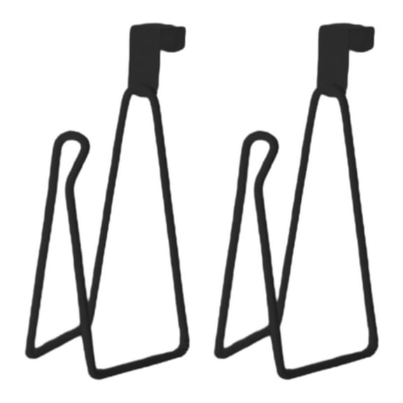 Metal Over-The-Toilet Paper Holder | Space-Saving Hanging Hook for Bathroom & Kitchen | Holds Toilet Paper & Towels | No-Tool Installation | White Steel Design | 6.3x3.93x3.15in