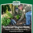 thumbnail image 4 of Expert Gardener Fiberglass Long Handle Digging Shovel with Comfort End Grip, 4 of 16