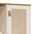thumbnail image 4 of Armario Moderno Moveis Neón Con Estante Interno Y Patas De Madera Color Beige, 4 of 5