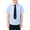 AZ28_Light Blue, variant on Resicozy Shirts for Girls 2026 Short Sleeve Button Down Collared Uniform Shirts Dress Shirt Cute Blouse 2-12 Years Light Blue 120