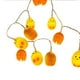 thumbnail image 2 of Luces de cadena de Pascua - Decoraciones de pollo naranja con 2 modos de iluminación, 300 cm a pilas para fiestas interiores y exteriores, 2 of 7