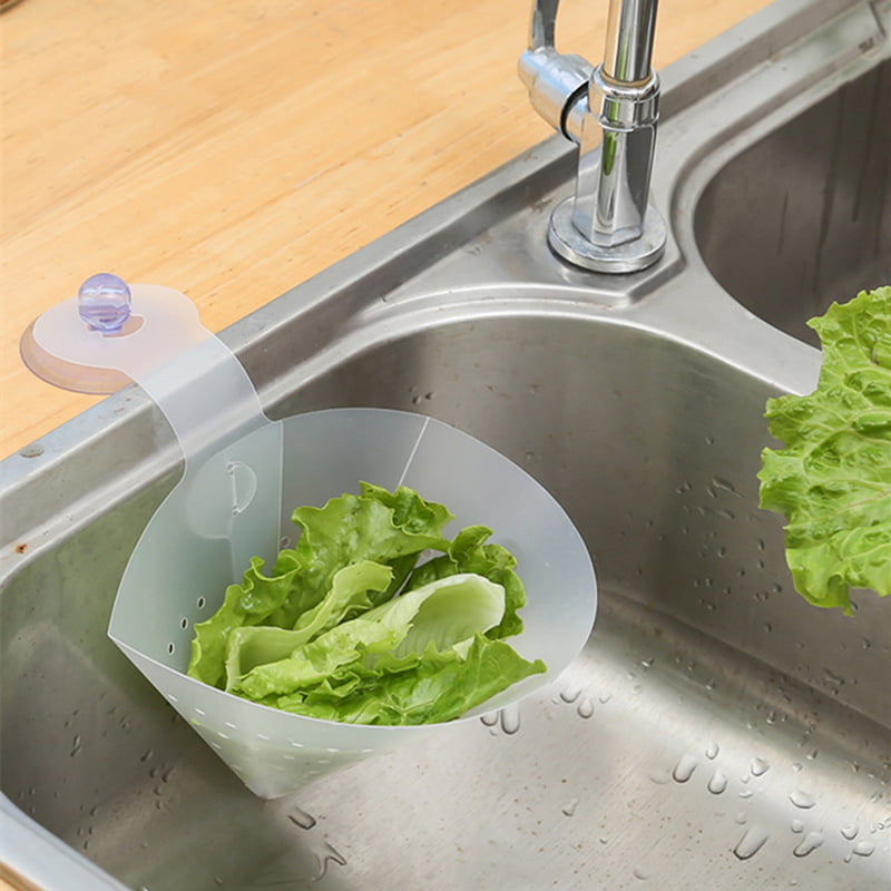 Kitchen Drain Sink Strainer Filter Food Catcher Foldable Anti-Blocking Tool JT 
