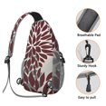 thumbnail image 3 of Aesthetic Room Decor Sling Bag Bohemian Shoulder Backpack for Women Travel-Ready & Stylish, 3 of 6