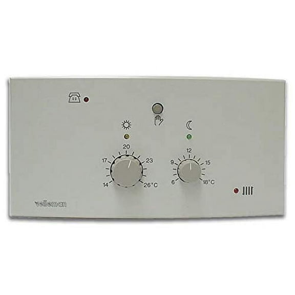 Velleman K6502 Thermostat with Remote Control Via The Telephone, 1 Grade to 12 Grade
