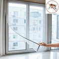 thumbnail image 2 of SUNSIOM Rideau de Fenêtre Filet Anti-Insectes Moustiques Protecteur d'Écran, 2 of 9
