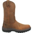 thumbnail image 2 of Dan Post Work Boots Mens WCT Round Toe 11" Pull On Tan DP62504, 2 of 7