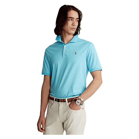 Polo Ralph Lauren Men's Classic Fit Tall And Big T-Shirt Blue Size XX-Large