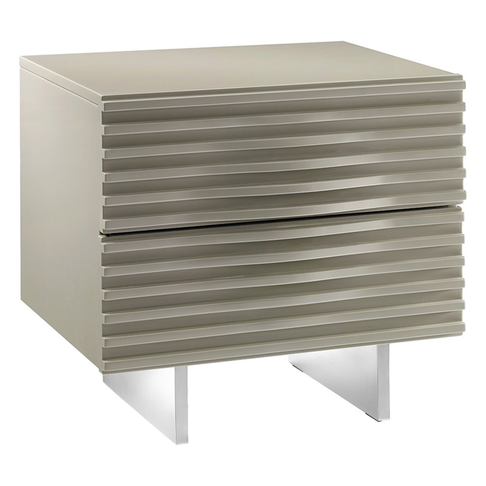 Casabianca Moon 2 Drawer Nightstand Walmart Com Walmart Com