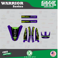 thumbnail image 4 of Kalair GFX Graphics Kit for Kawasaki KX85 (2001-2013) Warrior Series, 4 of 5