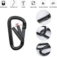 thumbnail image 3 of 2024 2 Pieces Climbing Carabiners,d Shape Climbing Carabiners,auto Locking Carabiners, 3 of 5