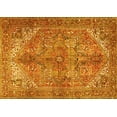 thumbnail image 1 of Ahgly Company Machine Washable Indoor Rectangle Persian Yellow Traditional Area Rugs, 7' x 10', 1 of 4