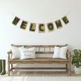thumbnail image 2 of Northlight 6' Brown and Green "Welcome" Hanging Wall Decor, 2 of 4