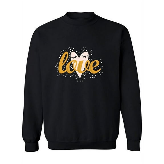 Love! Sweatshirt Women -Image by Shutterstock, Female 4X-Large