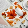 thumbnail image 2 of Maple Leaves Printed Square Desk Mat Mousepad, 8.3x9.8 Inch, Non-Slip Rubber Bottom, Suitable for Office and Gaming, 2 of 6