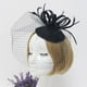 thumbnail image 3 of Clip Sombrero Velo Mal Day Ascot Hairpiece Sunnimix fascinator de novia, 3 of 8