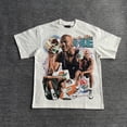 thumbnail image 2 of Camiseta con estampado de rapero y baloncesto para hombre, ropa de calle, estilo hip hop, estilo vintage, de algodón, de manga corta, holgada e informal, estilo harajuku, 2 of 5