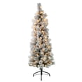 thumbnail image 1 of Árbol de Navidad Puleo International de 1,4 m con 100 luces transparentes, 1 of 2