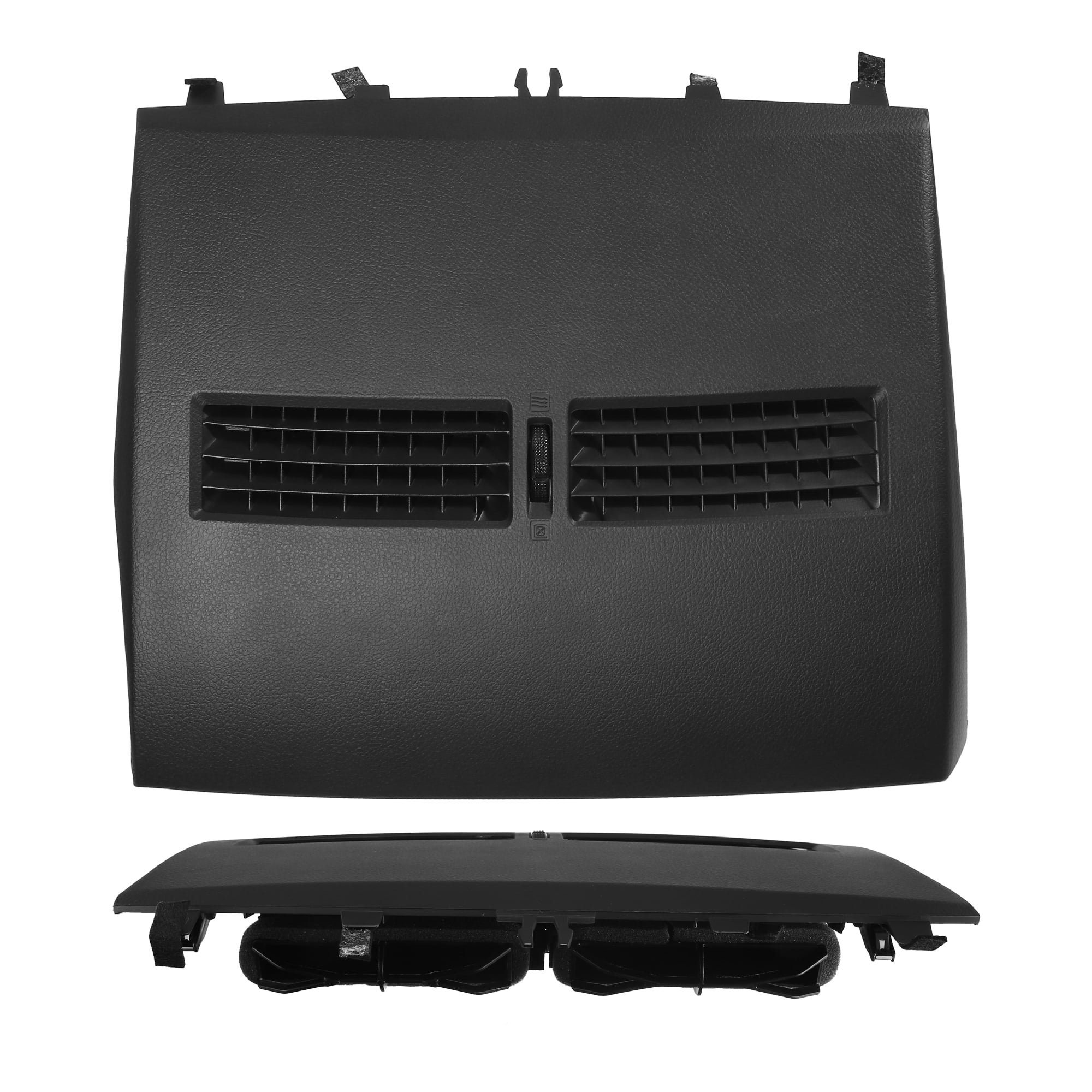 Unique Bargains Front Center Dashboard A/C Outlet Vent Panel for Nissan Tiida Black