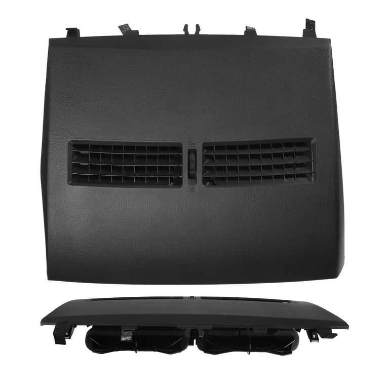 Unique Bargains Car Air Vent Panel Assembly Front Center Dashboard A C Outlet Vent Panel for Nissan Tiida 04 11 Black