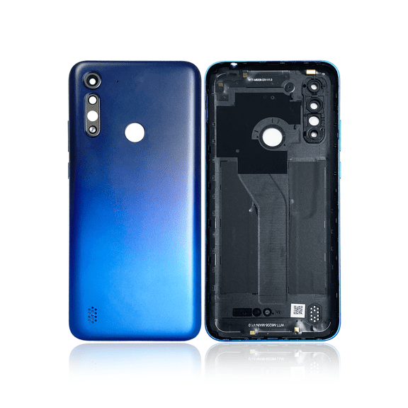 Replacement Back Cover Compatible For Motorola Moto G8 Power Lite (XT2055 / 2020) (Royal Blue)
