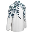 thumbnail image 5 of Watercolor Floral Long Sleeve Blouse Woman Streetwear Casual Shirts Summer Oversize Woman Streetwear Clothing Birthday Present, 5 of 7