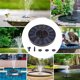 thumbnail image 5 of Fuente de Agua Flotante Solar Multifunción para Decoración de Jardín (16cm), 5 of 7